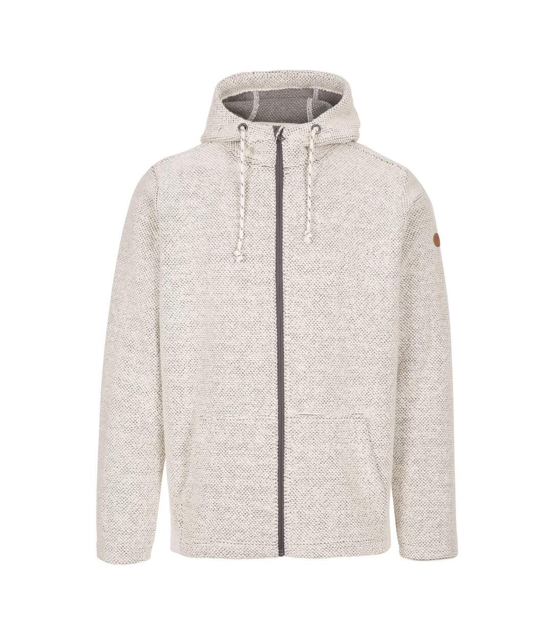 Veste À Capuche Scawton Homme Blanc Cassé Chiné Trespass-2