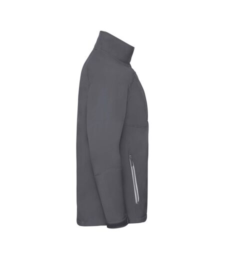 Veste Softshell Homme Gris Foncé Russell