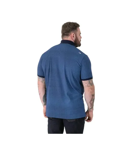 Polo Motif/style Imprimé Intégral Murray D555 Homme Bleu Duke