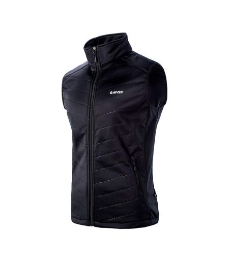 Mens octavio softshell gilet black Hi-Tec