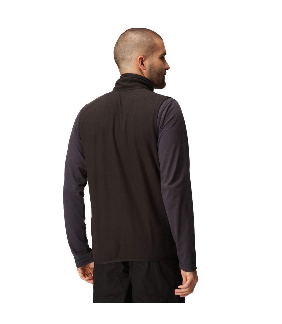 Veste Sans Manches Navigate Homme Noir Gris Phoque Regatta-4