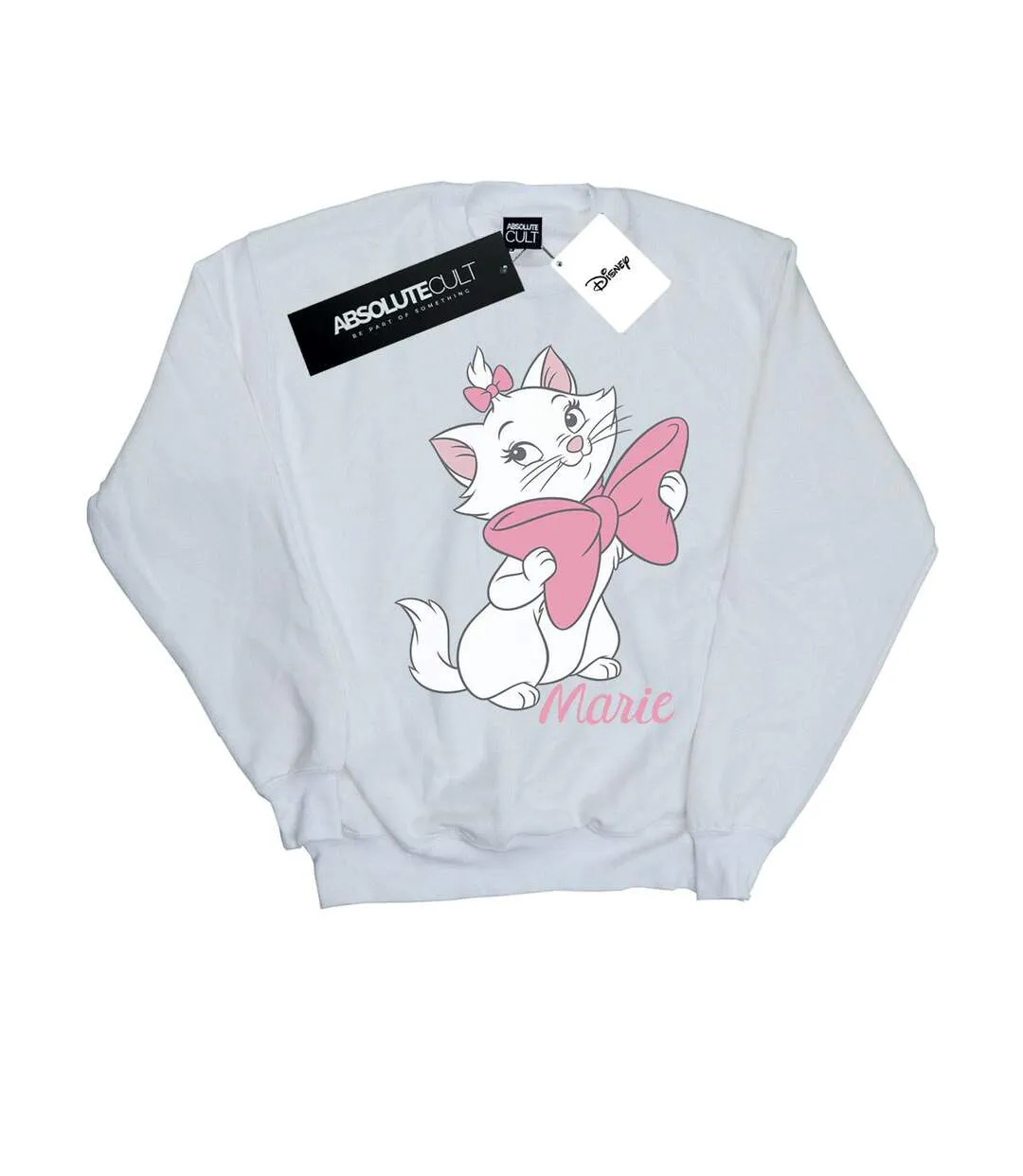 Disney - Sweat ARISTOCATS MARIE BOW - Femme (Blanc) - UTBI14042-1