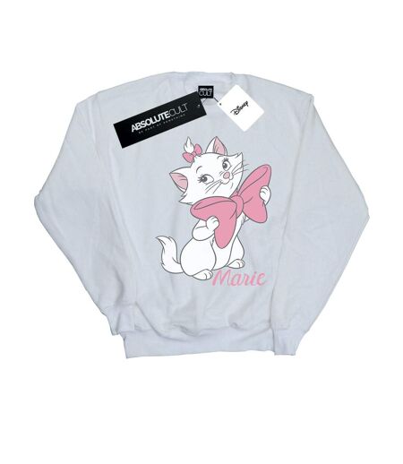 Disney - Sweat ARISTOCATS MARIE BOW - Femme (Blanc) - UTBI14042