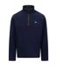 Haut Polaire Uni À Col Montant Zippé Huntar Homme Bleu Marine Trespass-1