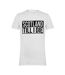 T-shirt  Till Die Homme Blanc Scotland-1