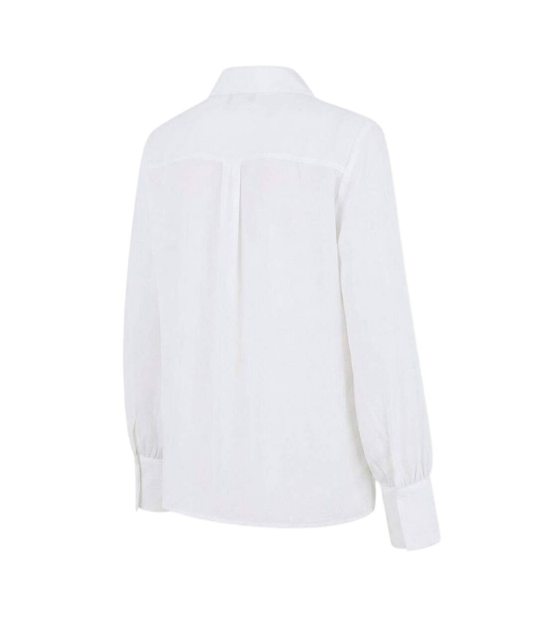 Chemise Harper Femme Blanc Neige Vero Moda-3
