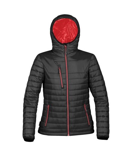 Veste Gravity Femme Noir Vrai Rouge Stormtech