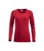 Clique Womens/Ladies Carolina Long-Sleeved T-Shirt (Red) - UTUB831