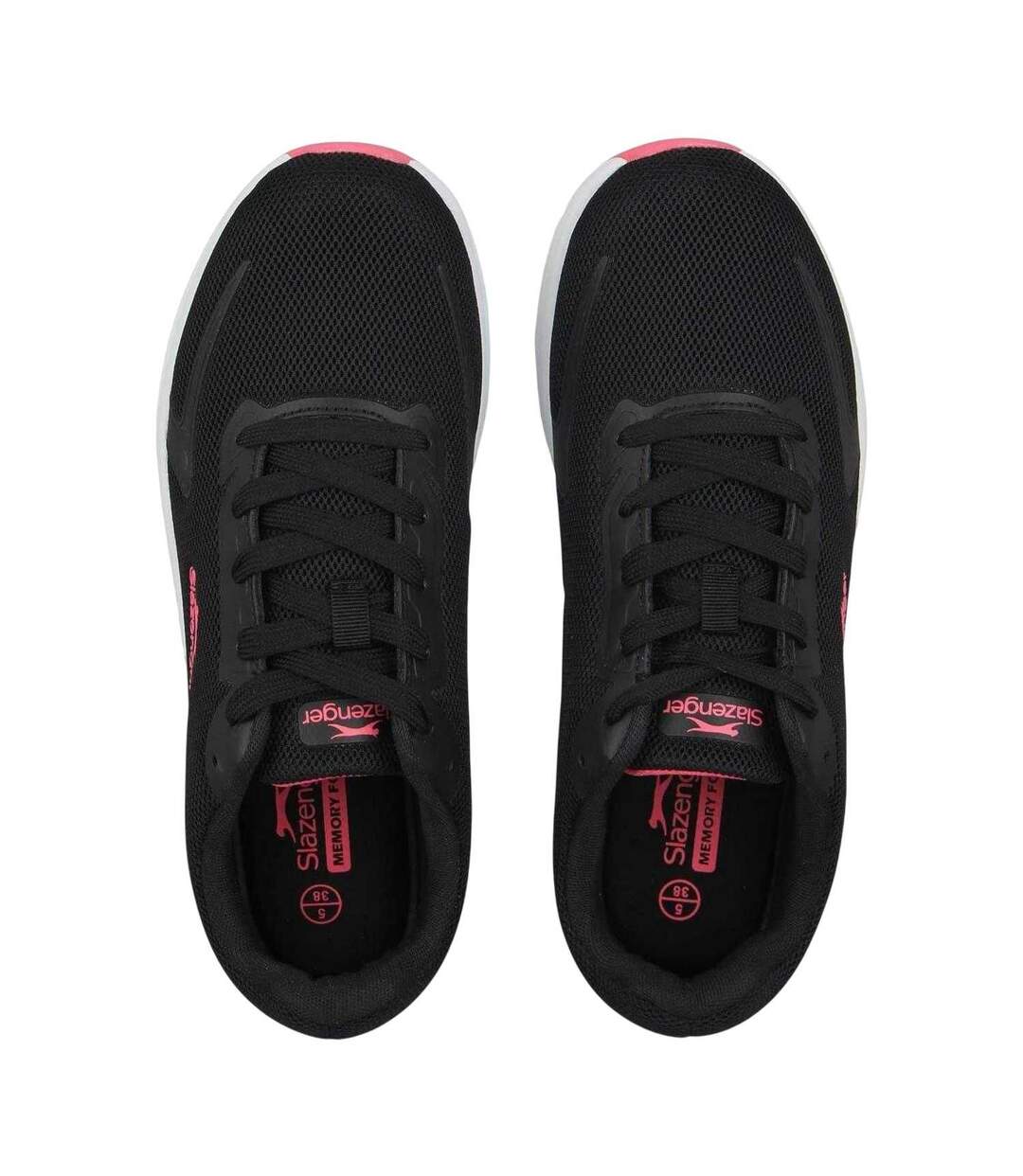 Baskets Assent Femme Noir Rose Slazenger-4
