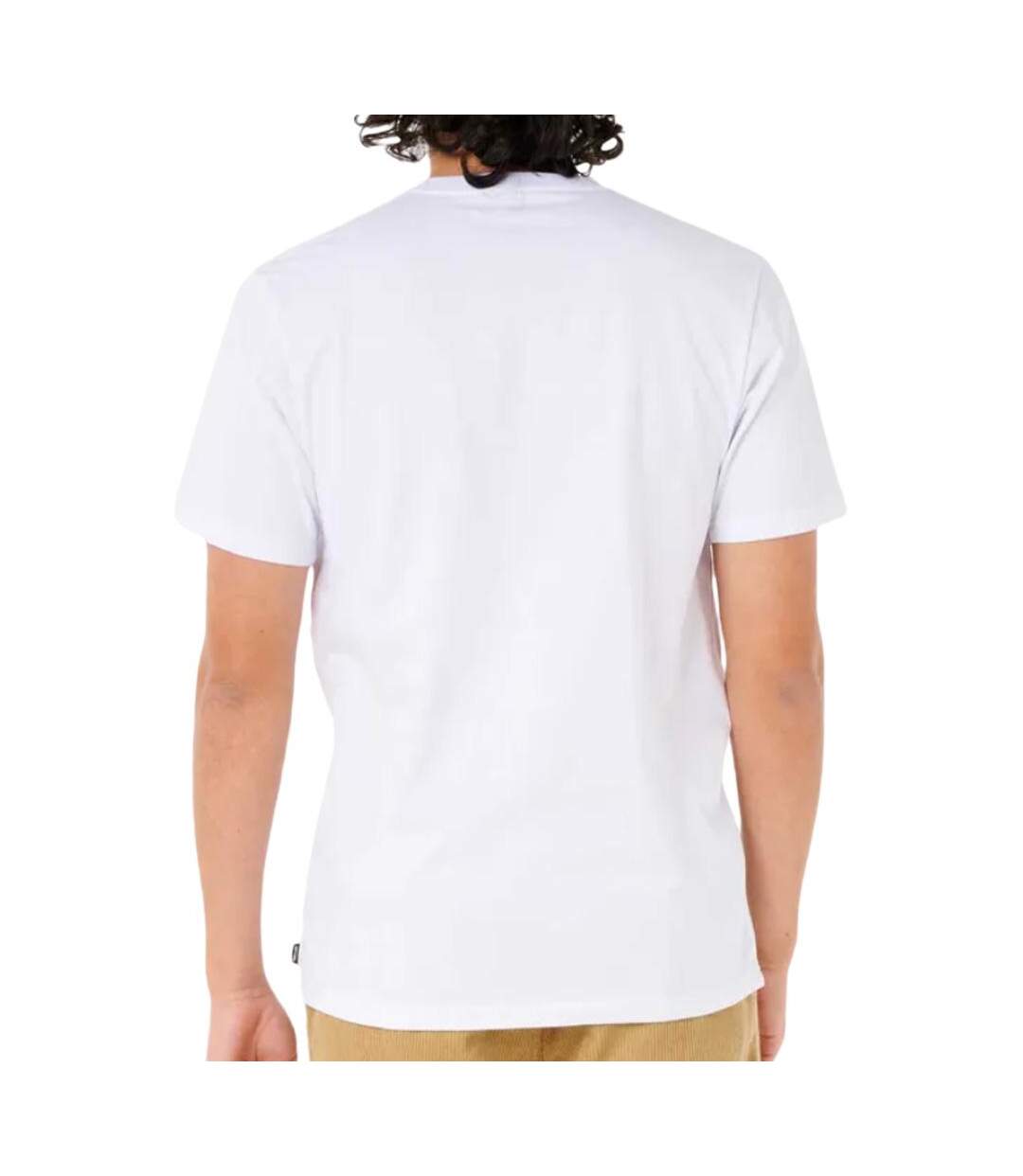 T-Shirt blanc homme rip curl hibiscus-2