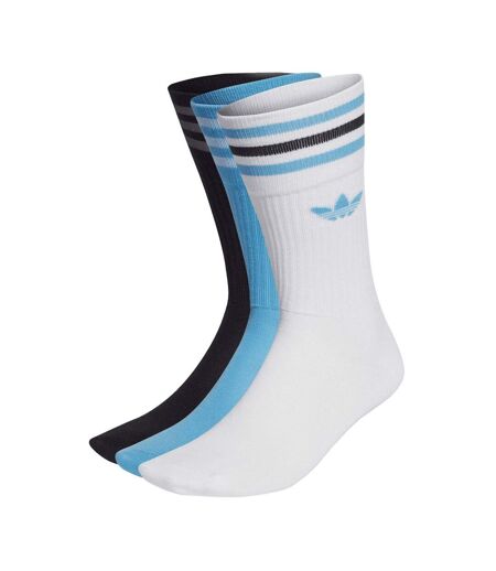 Chaussettes adulte blanc / bleu / noir Adidas