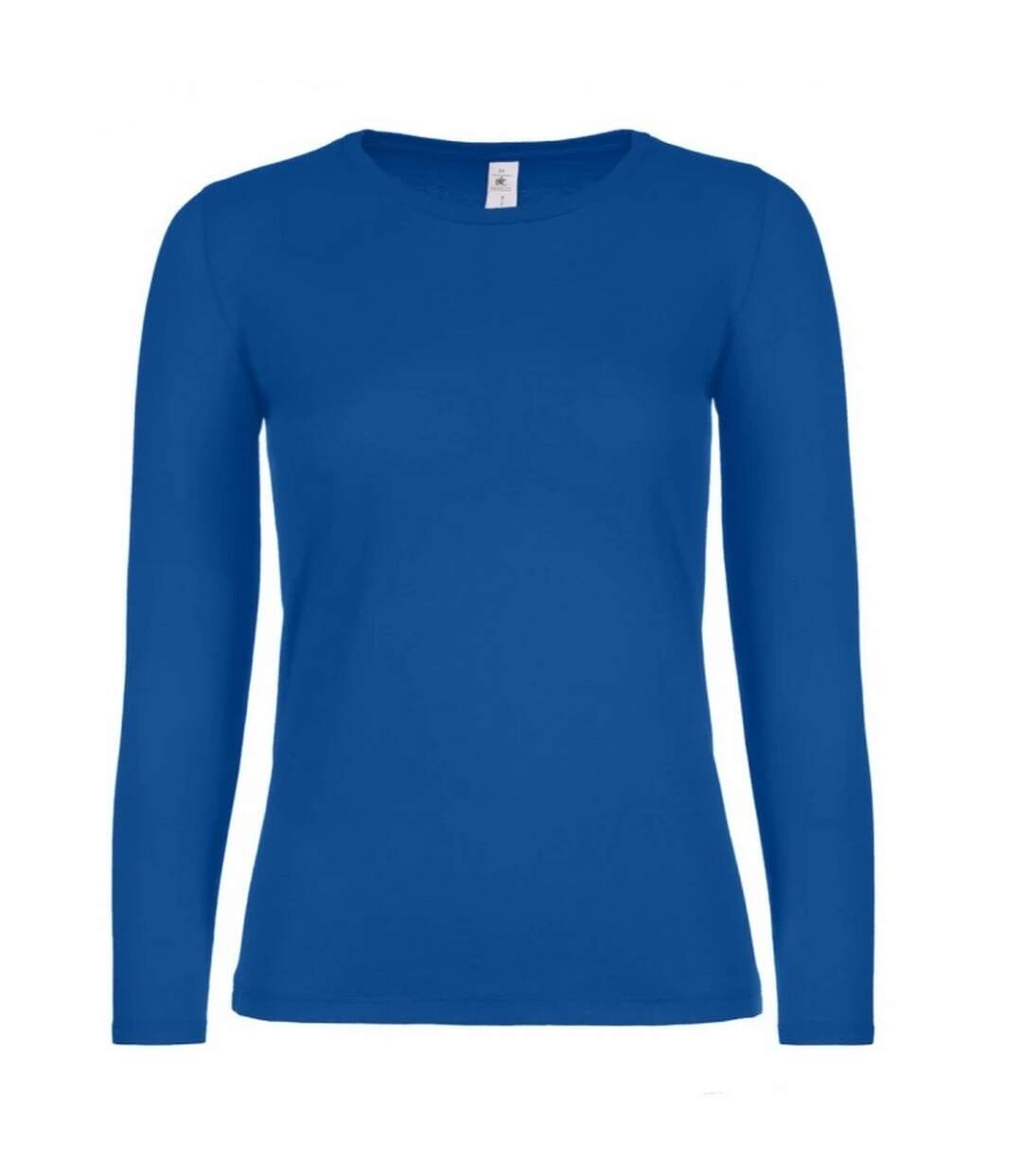 T-shirt Manches Longues #e150 Femme Bleu Roi B&C-1