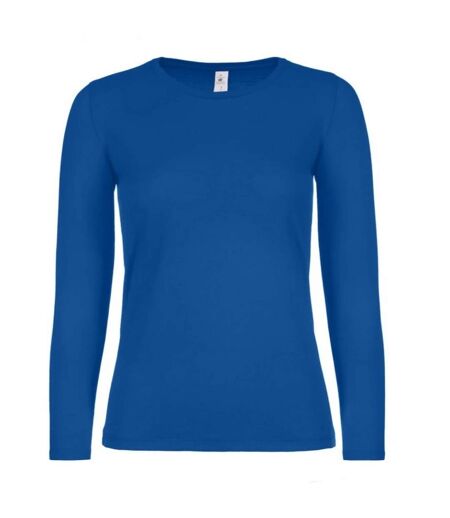 T-shirt Manches Longues #e150 Femme Bleu Roi B&C