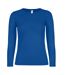 T-shirt Manches Longues #e150 Femme Bleu Roi B&C-1