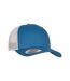 Casquette Trucker Retro Adulte Bleu Acier Argenté Flexfit-2