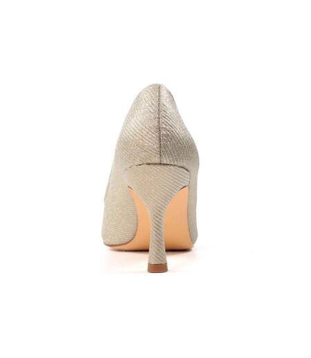 Escarpins Romance Femme Jaune Or Lunar