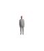 Mens Fleece Elasticated Hem Joggers Grey Marl Lyle & Scott-1