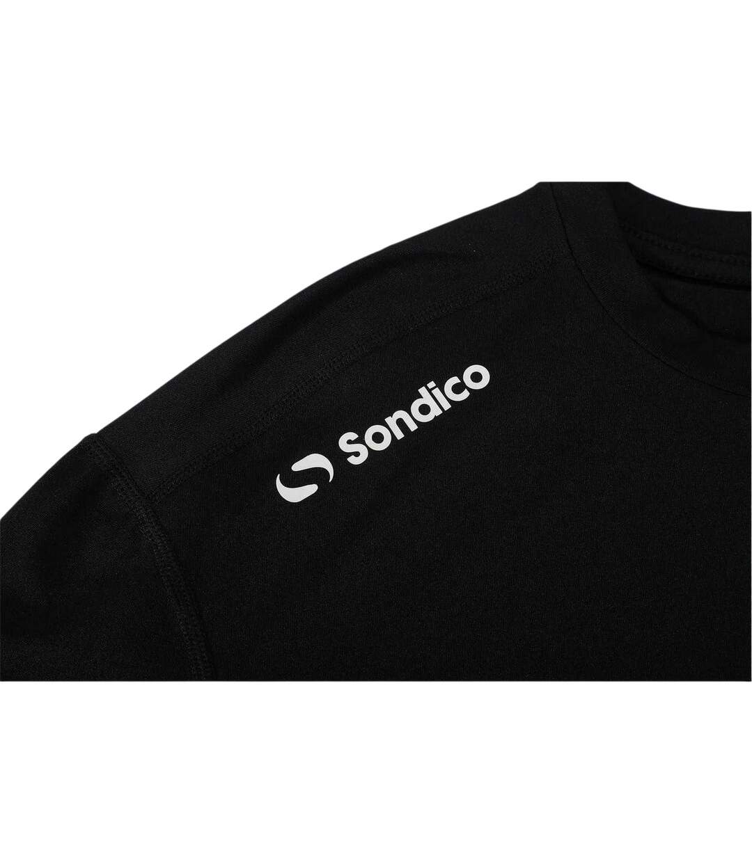 Haut Thermique Motif/style Uni Core Homme Noir Sondico-3