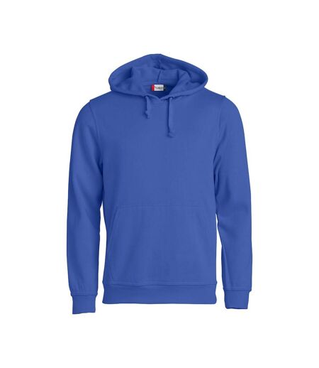 Sweat À Capuche Basic Adulte Bleu Clique
