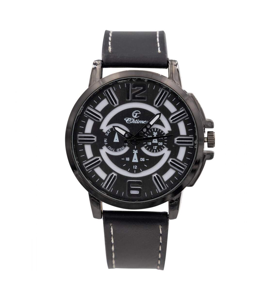 Montre pour Homme Chic Noir CHTIME-1