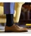 3 Pack Mens Plain and Patterned Bamboo Socks - Soft Breathable Everyday Comfort-3