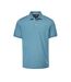 Polo ferris homme sarcelle clair / blanc Farah-1