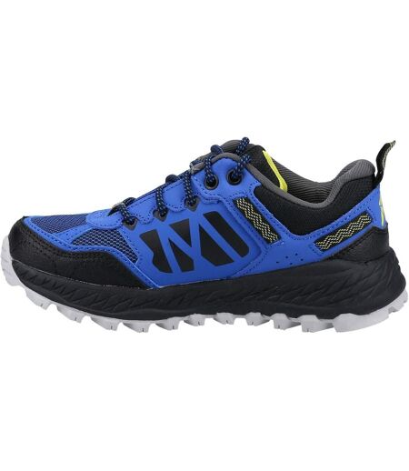 Baskets fuse tread garçon bleu roi / noir Skechers