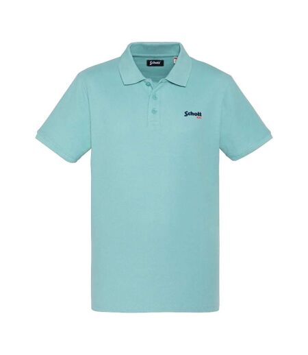 Polo bleu homme schott ps0022 - s