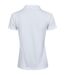 Womens/ladies Luxury Stretch Polo Shirt White Tee Jays-2