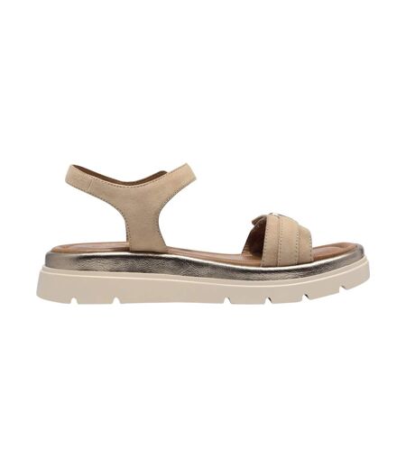 Sandales Compensé Cuir Tamaris