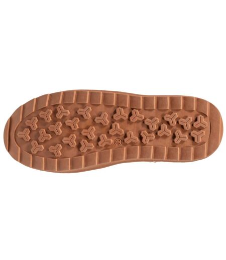 Isotoner Bottines femme chaudes, légères, confortables et modernes, effet nubuck