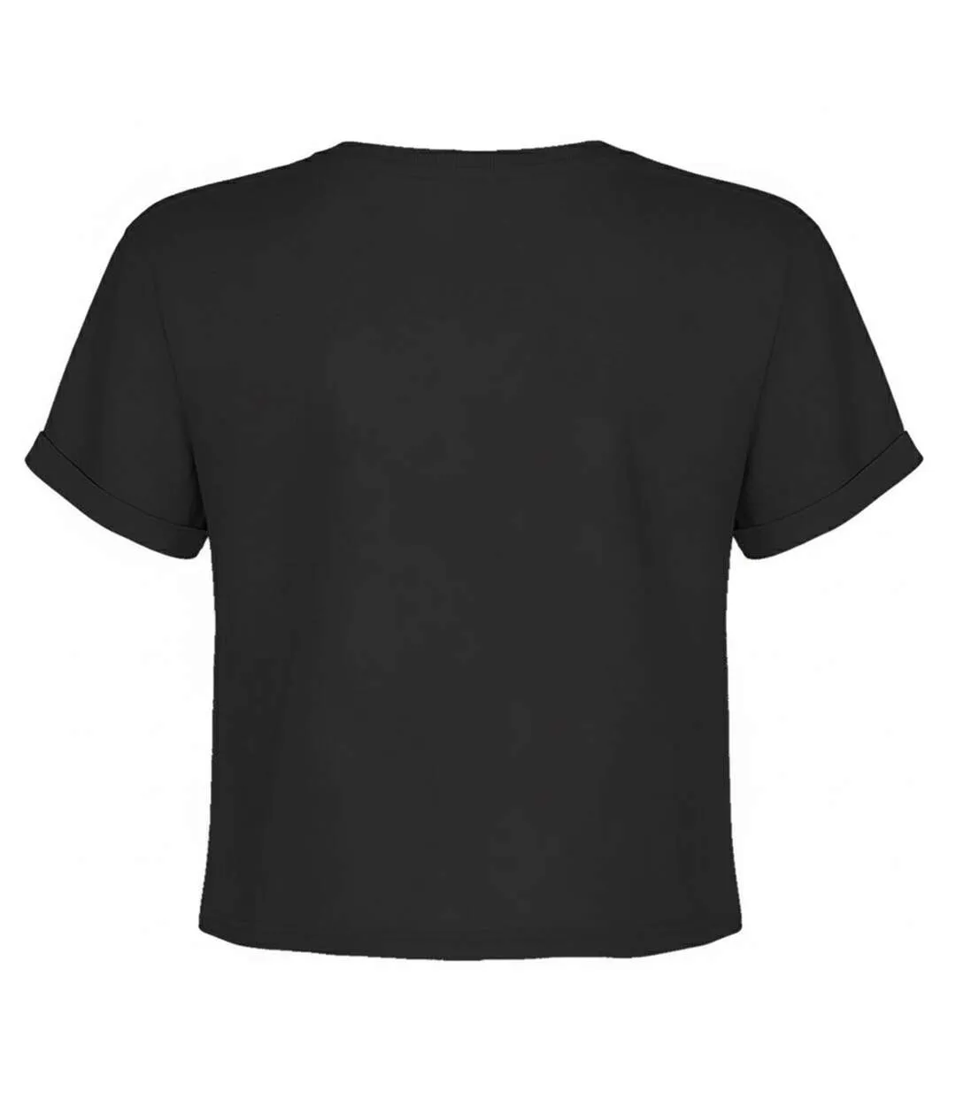 Womens/ladies The Jaws Of Life Pierce The Veil Crop Top Charcoal Amplified-2