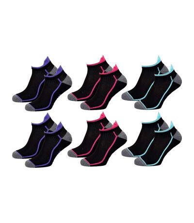 Chaussettes Courtes femme TWINDAY Qualité et Confort-Assortiment modèles photos selon arrivages- - Pack de 6