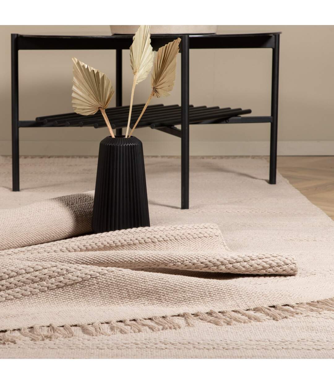 Tapis Déco Nico 200x300cm Beige-4