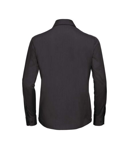 Chemisier Classic Femme Noir Russell Collection
