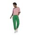 Pantalon De Jogging Motif/style Logo Contrasté 70s Femme Vert Adidas-1