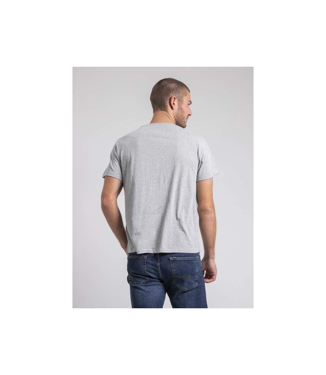 T-shirt col rond pur coton JIMARTIN