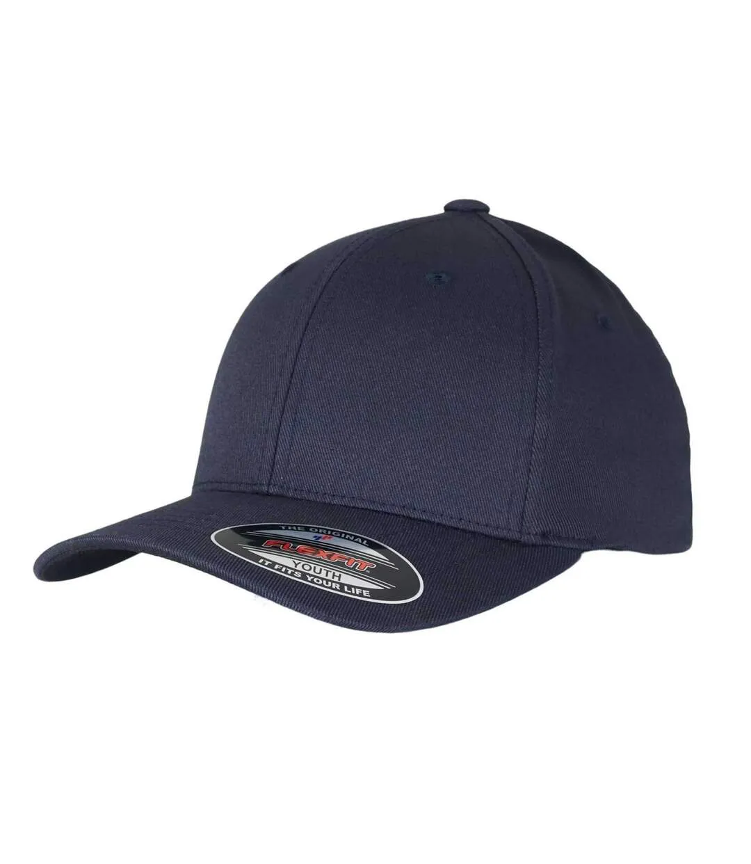 Casquette De Baseball Adulte Bleu Marine Foncé Flexfit-4