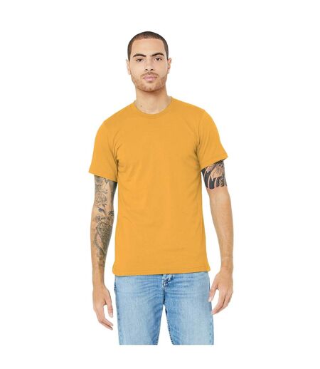Canvas T-shirt Jersey Hommes Moutarde Bella + Canvas