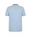 Mens Paddy Pro Cotton Pique Polo Shirt Blue Boss-2