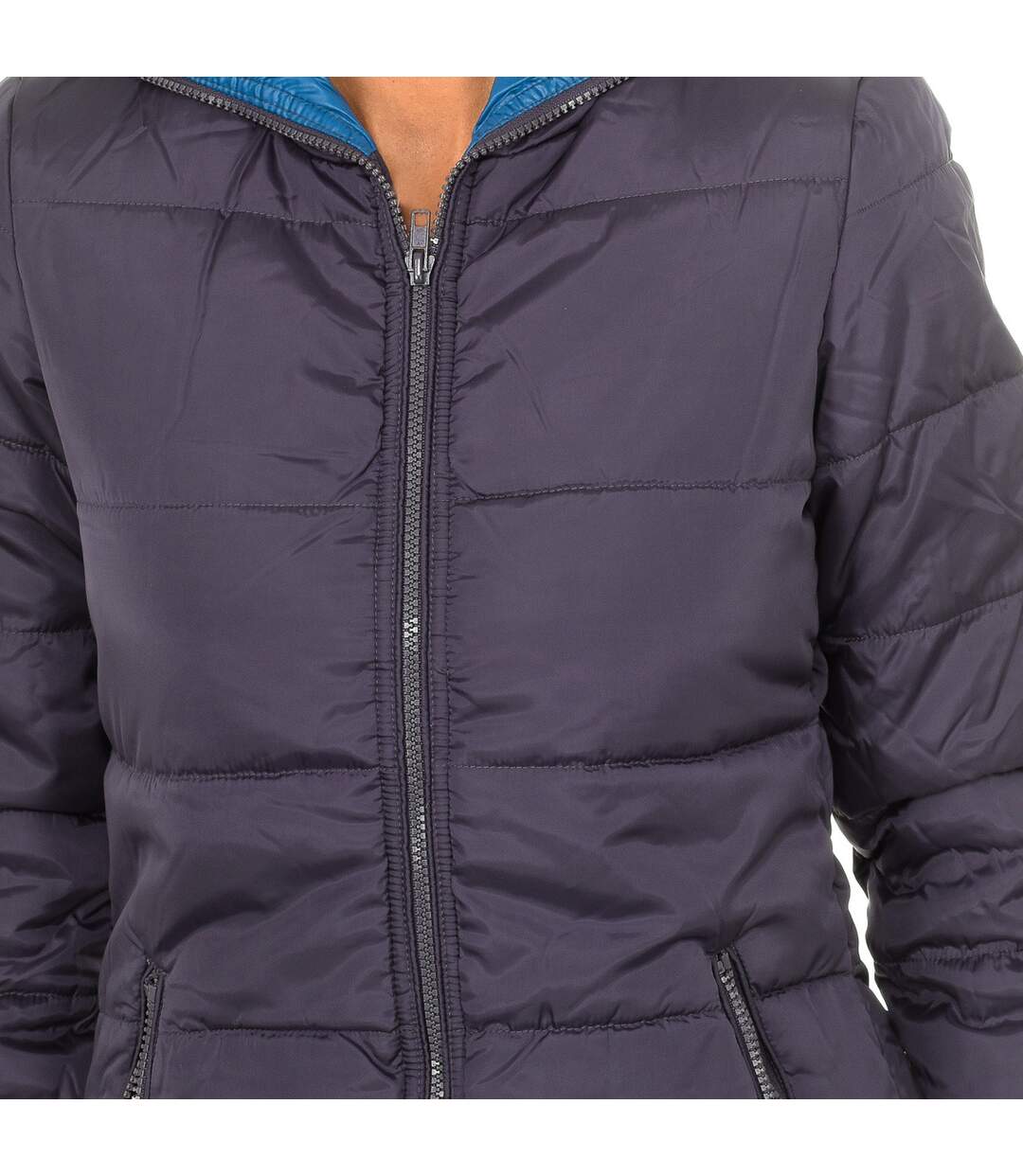 Padded jacket with hooded collar 2BQ7530T7 women-2