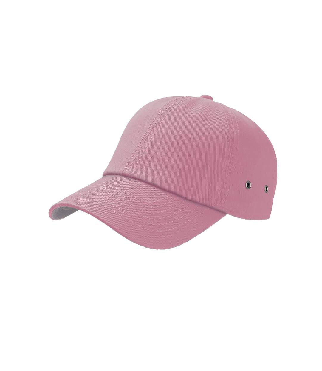 Casquette 6 panneaux action mixte rose Atlantis-1