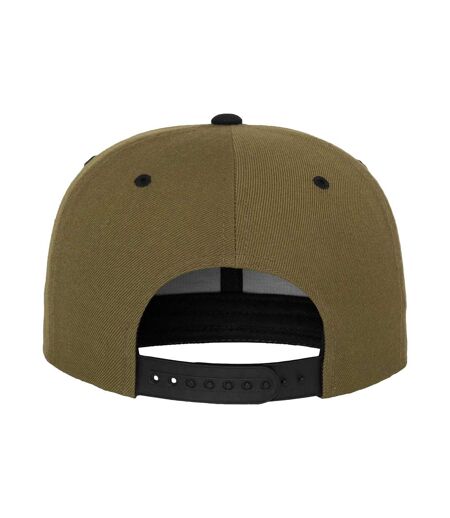 Classic Two Tone Cap Olive Black Flexfit