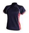 Finden & Hales - Polo sport - Femme (Bleu marine/Rouge/Blanc) - UTRW428