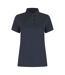 Henbury Womens/Ladies Recycled Polyester Polo Shirt (Navy)