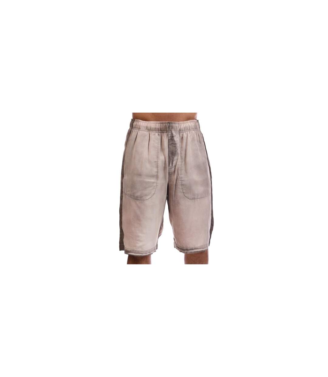Short De Jogging Décontracté Homme Gris Diesel-1