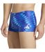 Mens Geometric Swimming Trunks Lucid Blue Adidas-4