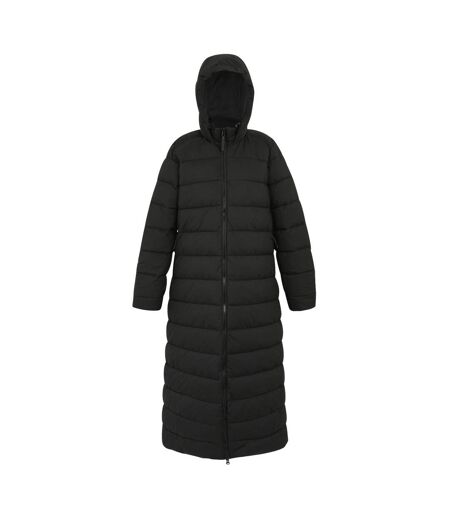 Womens/ladies elender baffled hooded jacket black Regatta