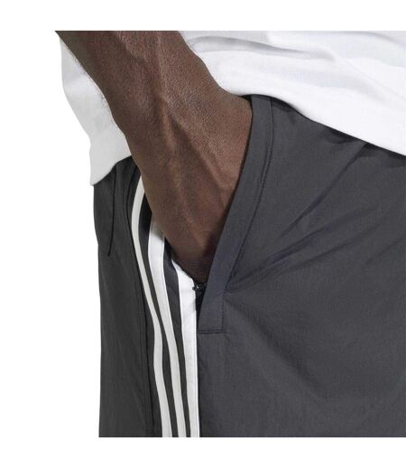 Mens Sprinter 3 Stripes Shorts Black Adidas