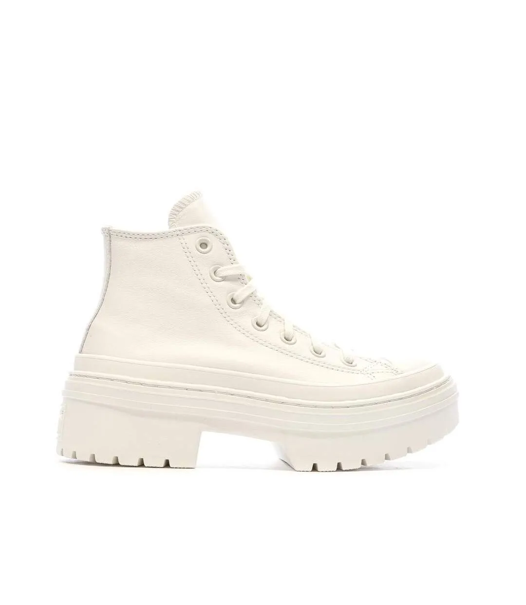 Baskets blanches femme converse all star lugged-2
